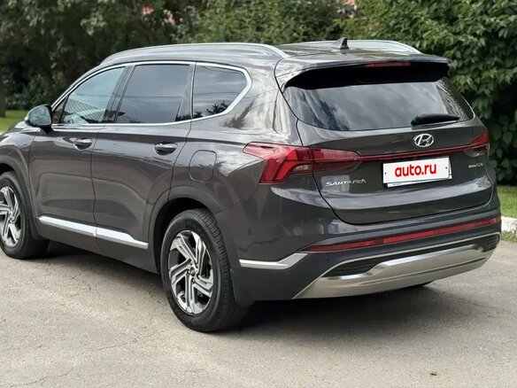 2021 Hyundai Santa Fe IV Рестайлинг, коричневый, 2600000 рублей - вид 12
