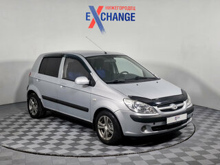2008 Hyundai Getz I Рестайлинг, серебристый, 316000 рублей, вид 2