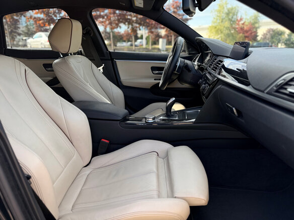 2017 BMW 4 серии Gran Coupe 440i F32/F33/F36 Рестайлинг, чёрный, 3350000 рублей - вид 14