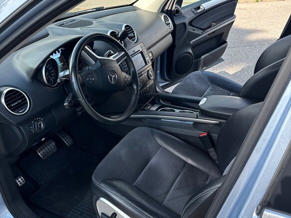 2009 Mercedes-Benz M-Класс 320 II (W164) Рестайлинг, голубой, 1700000 рублей - вид 11