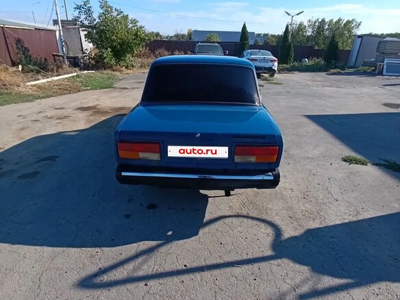2004 Lada (ВАЗ) 2107, синий, 90000 рублей - вид 3