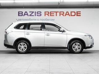2014 Mitsubishi Outlander III Рестайлинг, серебристый, 1569000 рублей, вид 4