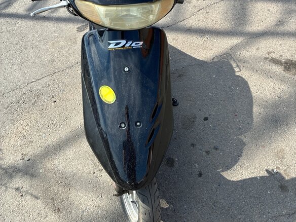 2008 Honda Dio, чёрный, 48000 рублей