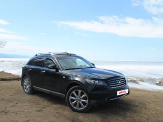 2007 Infiniti FX35 I (S50) Рестайлинг, чёрный, 930000 рублей, вид 1