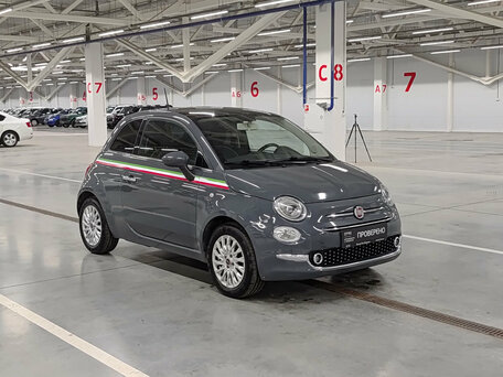 2019 Fiat 500 II Рестайлинг, серый, 975000 рублей, вид 3
