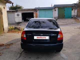 2008 Hyundai Accent ТагАЗ II, чёрный, 650000 рублей, вид 3