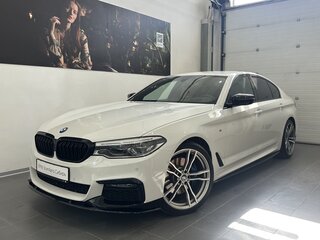 2019 BMW 5 серии 530d xDrive VII (G30/G31/G38), белый, 4140000 рублей, вид 1