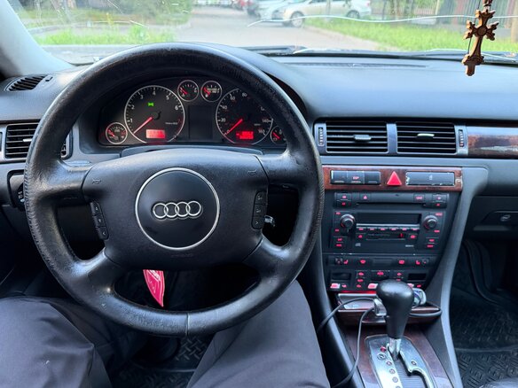 2004 Audi A6 II (C5) Рестайлинг, чёрный - вид 10