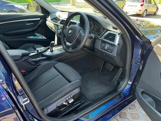 2017 BMW 3 серии 318i VI (F3x) Рестайлинг, синий, 1950000 рублей, вид 4