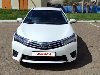 2013 Toyota Corolla XI (E160, E170, E180), белый, 1140000 рублей, вид 2