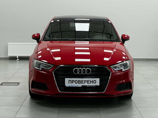 2018 Audi A3 III (8V) Рестайлинг, красный, 1750000 рублей, вид 4