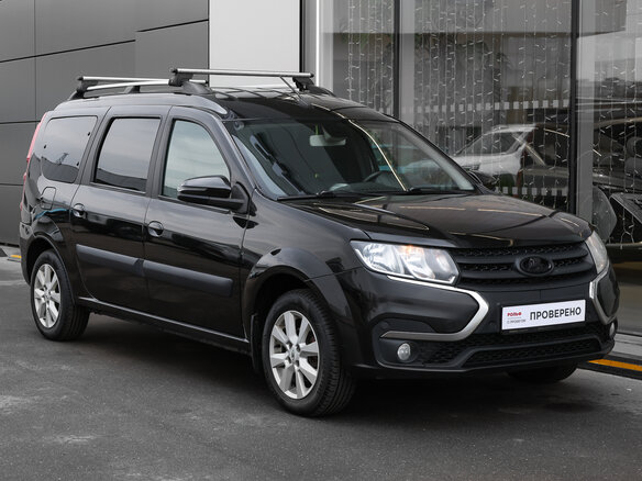 2022 Lada (ВАЗ) Largus I Рестайлинг, чёрный, 998000 рублей - вид 2