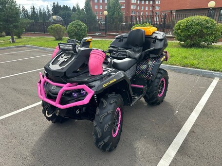2022 BRP Can-Am Outlander XT-P 1000R, розовый, 1980000 рублей, вид 1