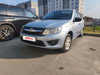 2015 Lada (ВАЗ) Granta I, голубой, 340000 рублей, вид 1