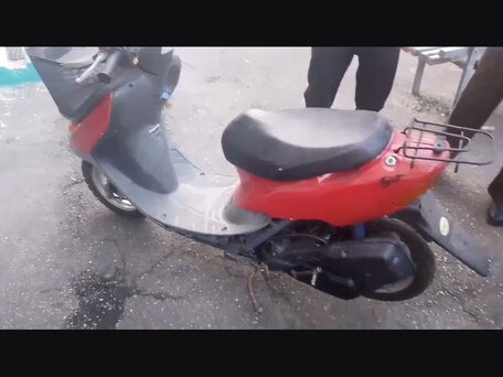 2004 Honda Dio, красный, 38000 рублей, вид 4