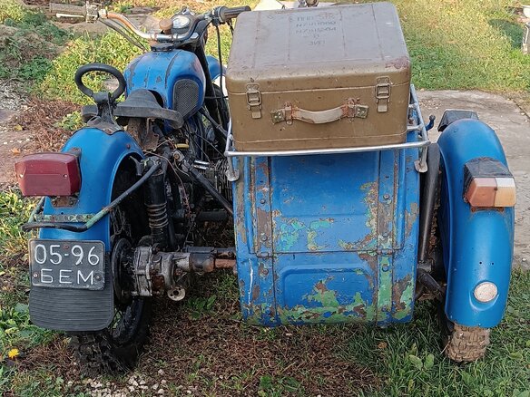 1990 Днепр MT-16, синий, 55000 рублей - вид 4