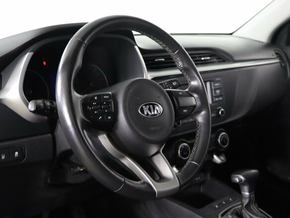2021 Kia Rio X IV Рестайлинг, синий, 1499990 рублей - вид 8