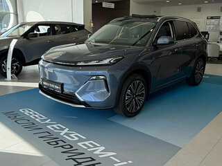 2026 Geely EX5 Гибрид EM-i, синий, 3974990 рублей, вид 1