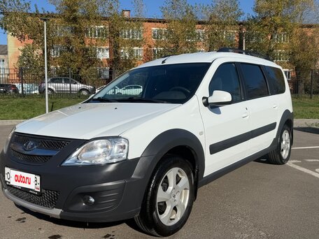 2018 Lada (ВАЗ) Largus Cross I, белый, 920000 рублей, вид 3