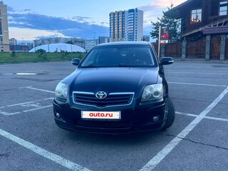 2007 Toyota Avensis II Рестайлинг, чёрный, 700000 рублей, вид 2