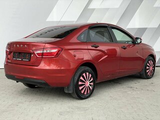 2016 Lada (ВАЗ) Vesta I, красный, 574000 рублей, вид 5