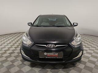2011 Hyundai Solaris I, чёрный, 730000 рублей, вид 2