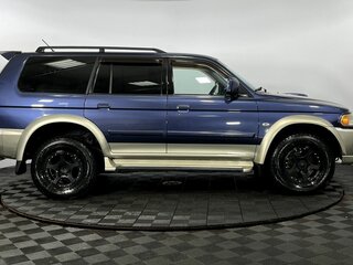 2008 Mitsubishi Pajero Sport I Рестайлинг, синий, 1335000 рублей, вид 5