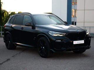 2019 BMW X5 40i IV (G05/G18), синий, 5499000 рублей, вид 3