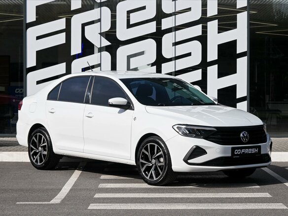 2021 Volkswagen Polo VI, белый