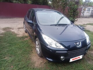2007 Peugeot 307 I Рестайлинг, синий, 175000 рублей, вид 1