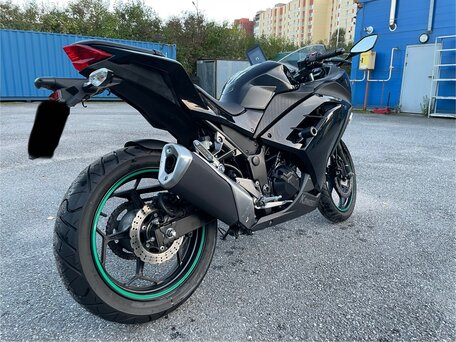 2013 Kawasaki Ninja 300, чёрный, 400000 рублей, вид 2