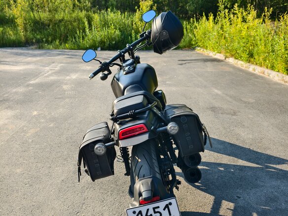 2024 Regulmoto V Bob, чёрный - вид 4