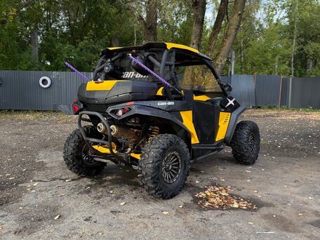 2015 BRP Can-Am Maverick Sport, жёлтый, 1350000 рублей, вид 5
