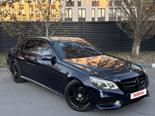 2014 Mercedes-Benz E-Класс 200 IV (W212, S212, C207) Рестайлинг, синий, 1650000 рублей, вид 1