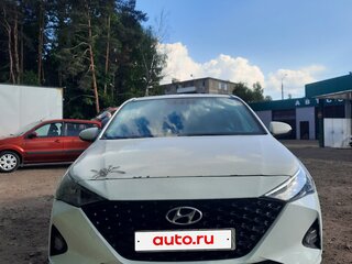 2020 Hyundai Solaris II, белый, 780000 рублей, вид 1