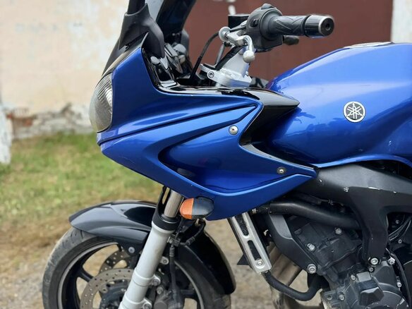 2009 Yamaha FZ6, синий, 380000 рублей - вид 4