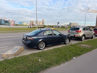 2008 Saab 9-3 II Рестайлинг, синий, 1150000 рублей, вид 2
