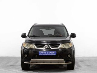 2007 Mitsubishi Outlander II, чёрный, 1249000 рублей, вид 2