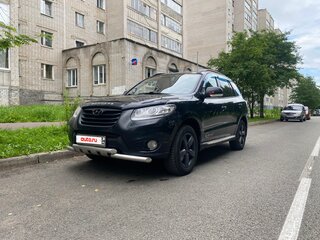 2010 Hyundai Santa Fe II, чёрный, 1200000 рублей, вид 1