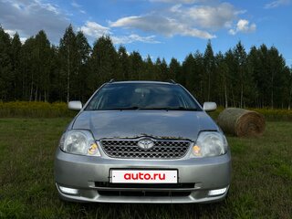 2001 Toyota Corolla Fielder IX (E120, E130), серебристый, 450000 рублей, вид 3