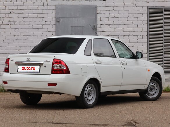 2012 Lada (ВАЗ) Priora I, белый, 550000 рублей - вид 4