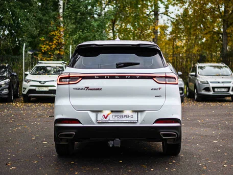 2024 Chery Tiggo 7 Pro Max I Рестайлинг, белый, 1950000 рублей, вид 4
