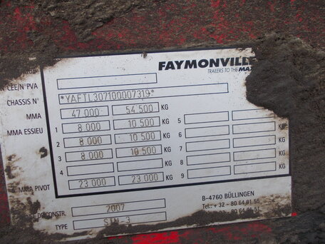 2007 Faymonville Multimax, красный, 2000000 рублей, вид 2
