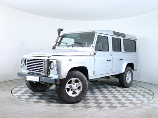 2007 Land Rover Defender 110 I Рестайлинг, серебристый, 1200000 рублей, вид 2
