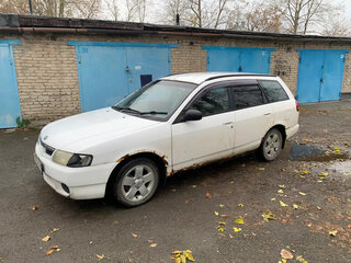 2001 Nissan Wingroad II (Y11), белый, 83000 рублей, вид 1