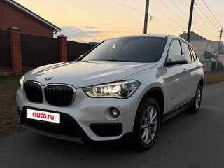 2017 BMW X1 20i xDrive II (F48), белый, 2740000 рублей, вид 2