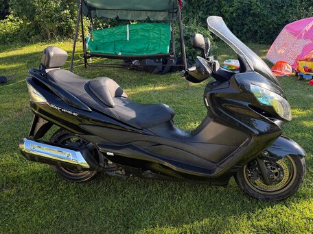 2013 Suzuki Burgman (SkyWave) 400, чёрный, 360000 рублей, вид 3