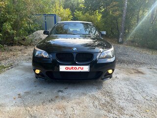 2008 BMW 5 серии 530d V (E60/E61) Рестайлинг, чёрный, 1550000 рублей, вид 1