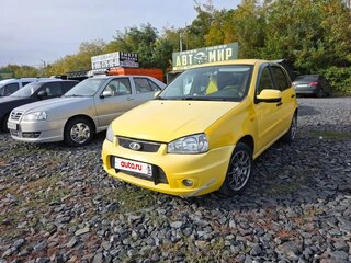 2011 Lada (ВАЗ) Kalina Sport I, жёлтый, 225000 рублей, вид 1