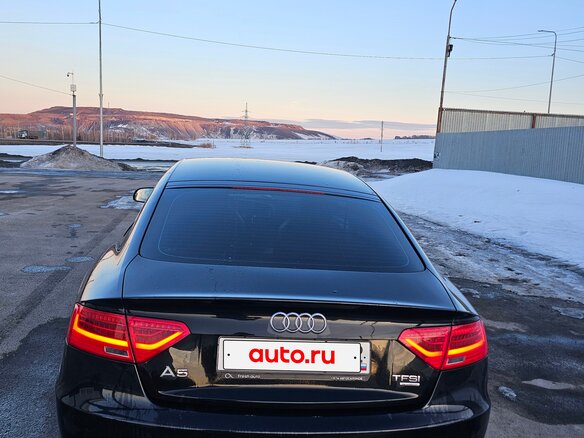 2013 Audi A5 I (8T) Рестайлинг, чёрный, 1582600 рублей - вид 6